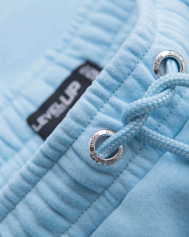 Sada unisex kraťasov s logom modré/fialové – fotka 4