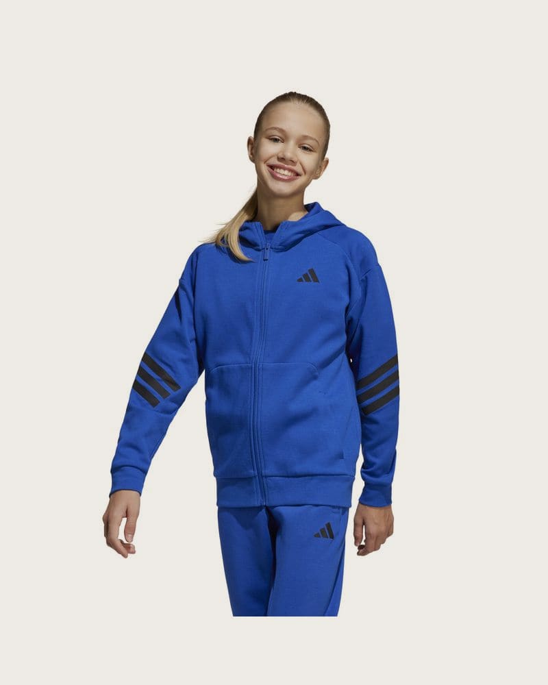 Adidas Future Icons 3-Stripes Sweatshirt Hooded Kids – fotka 2