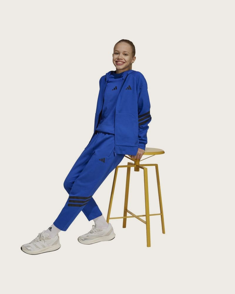 Adidas Future Icons 3-Stripes Sweatshirt Hooded Kids – fotka 4