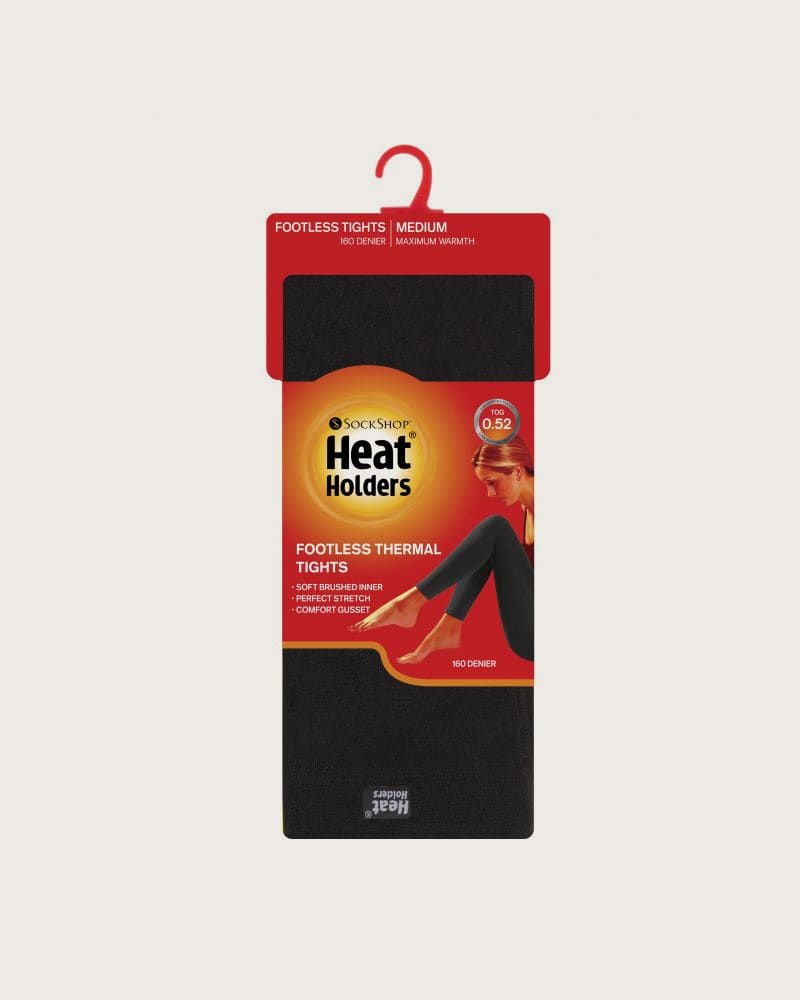 Dámske termo legíny HEAT HOLDERS 1 PACK-WOMEN LEGGINGS -BLACK – fotka 2