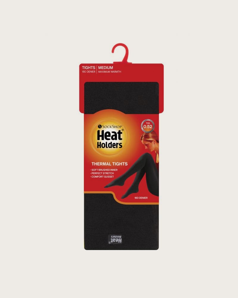 Dámske termo legíny HEAT HOLDERS 1 PACK-WOMEN TIGHTS -BLACK – fotka 2
