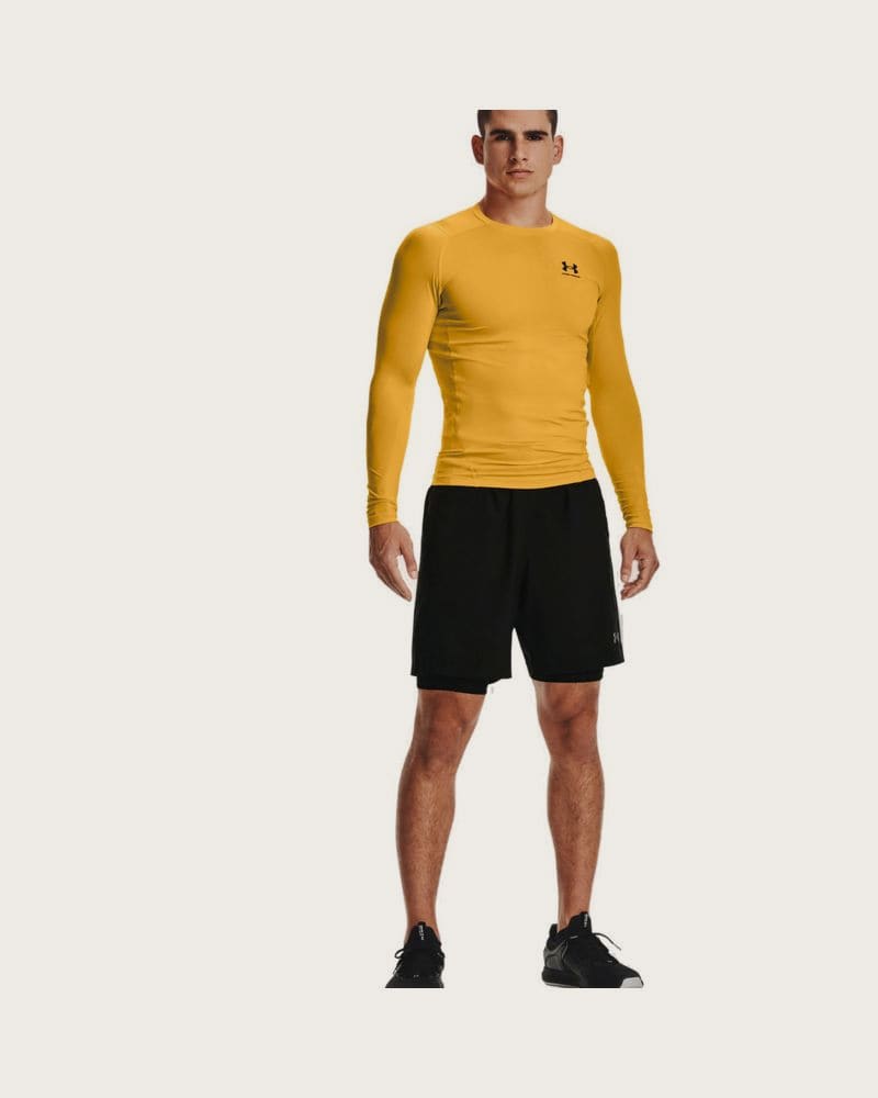 Pánske kompresné kraťasy UNDER ARMOUR UA HG Armour Shorts-BLK – fotka 4