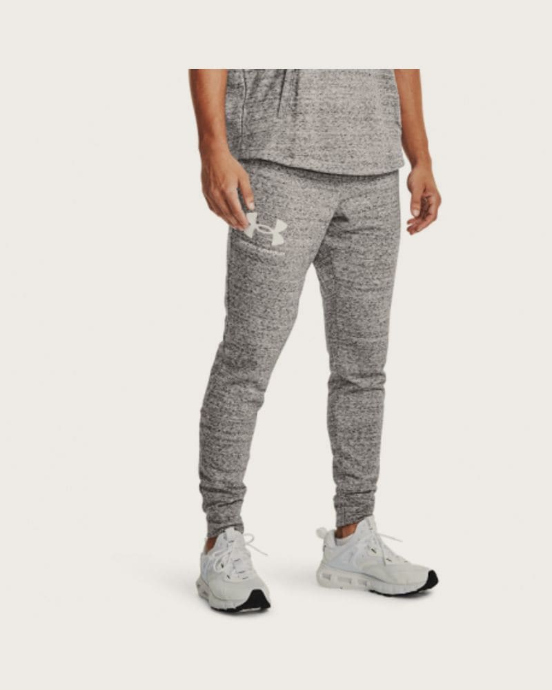 Pánske tepláky UNDER ARMOUR UA RIVAL TERRY JOGGER-GREY
