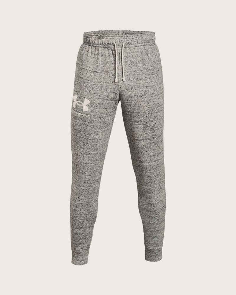 Pánske tepláky UNDER ARMOUR UA RIVAL TERRY JOGGER-GREY – fotka 5