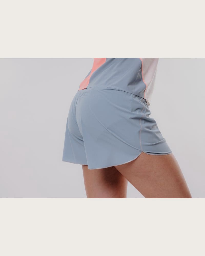 Dámske bežecké kraťasy ANTA Shorts-WOMEN-862125506-1-Pale Aqua Blue – fotka 6