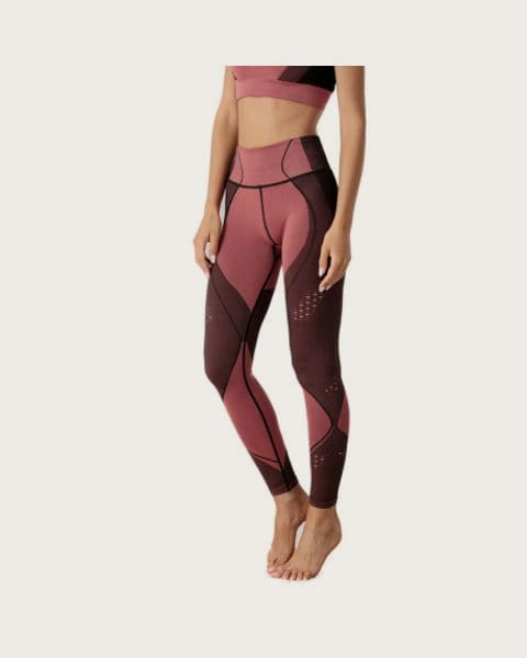 Dámske legíny 4F WOMENS YOGA TROUSERS H4Z21-SPDF015-54S-PINK
