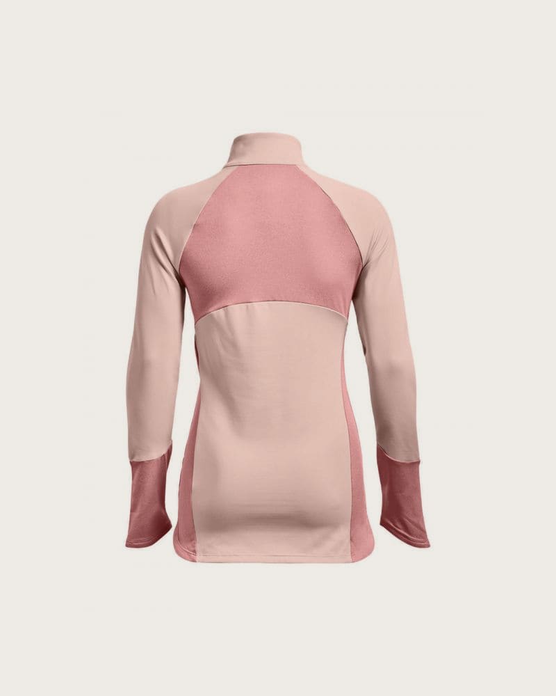 Dámska tréningová mikina s 1 2 zipsom UNDER ARMOUR UA ColdGear 1 2 Zip-PNK – fotka 6