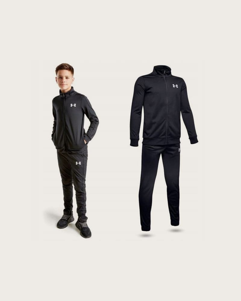 Chlapčenská tepláková súprava UNDER ARMOUR UA Knit Track Suit-BLK – fotka 4