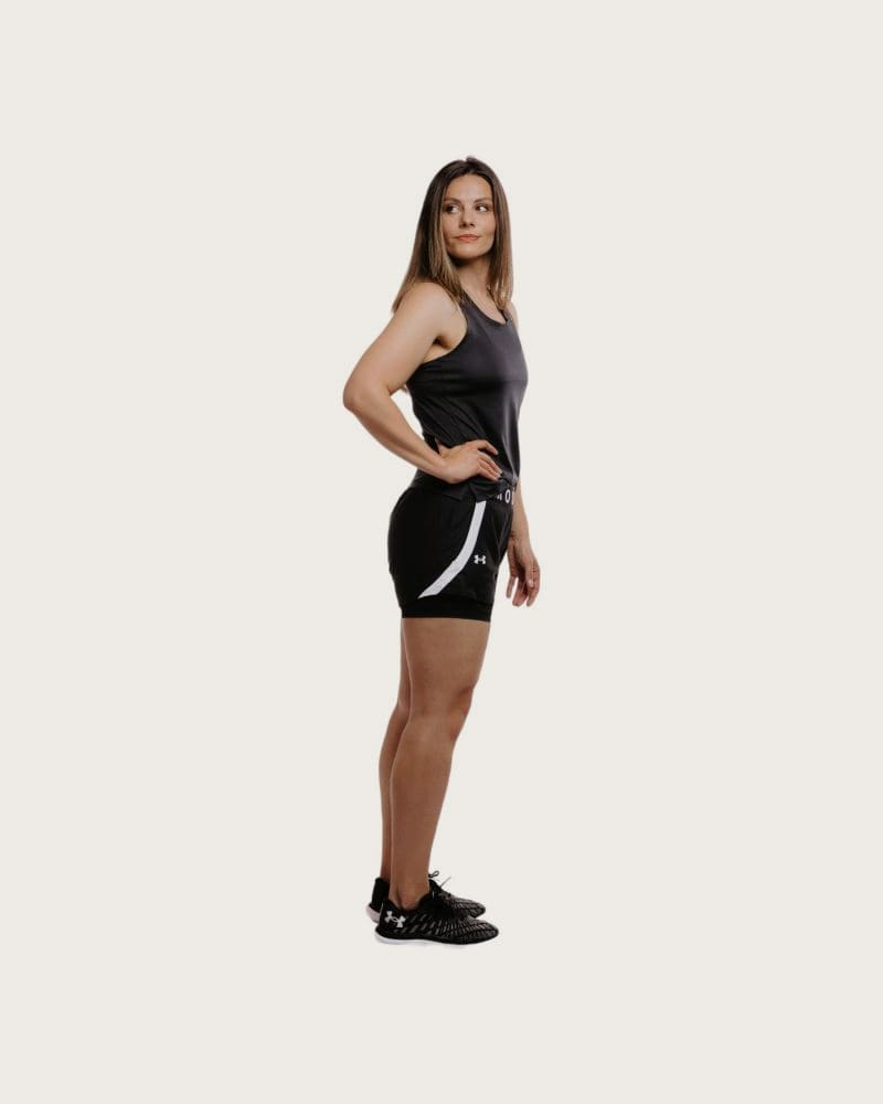 Dámske tréningové kraťasy UNDER ARMOUR Play Up 2-in-1 Shorts-BLK – fotka 8