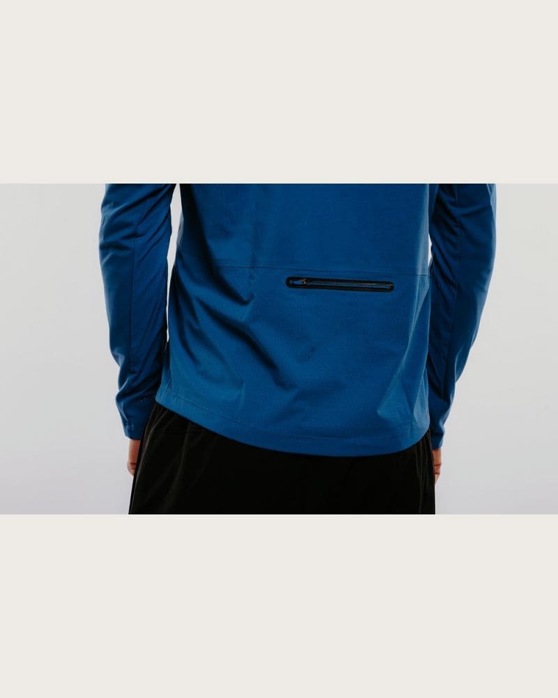 Pánska bežecká mikina s 1 2 zipsom ANTA LS Tee-852215403-3-22_Q1-Titanium Blue – fotka 6
