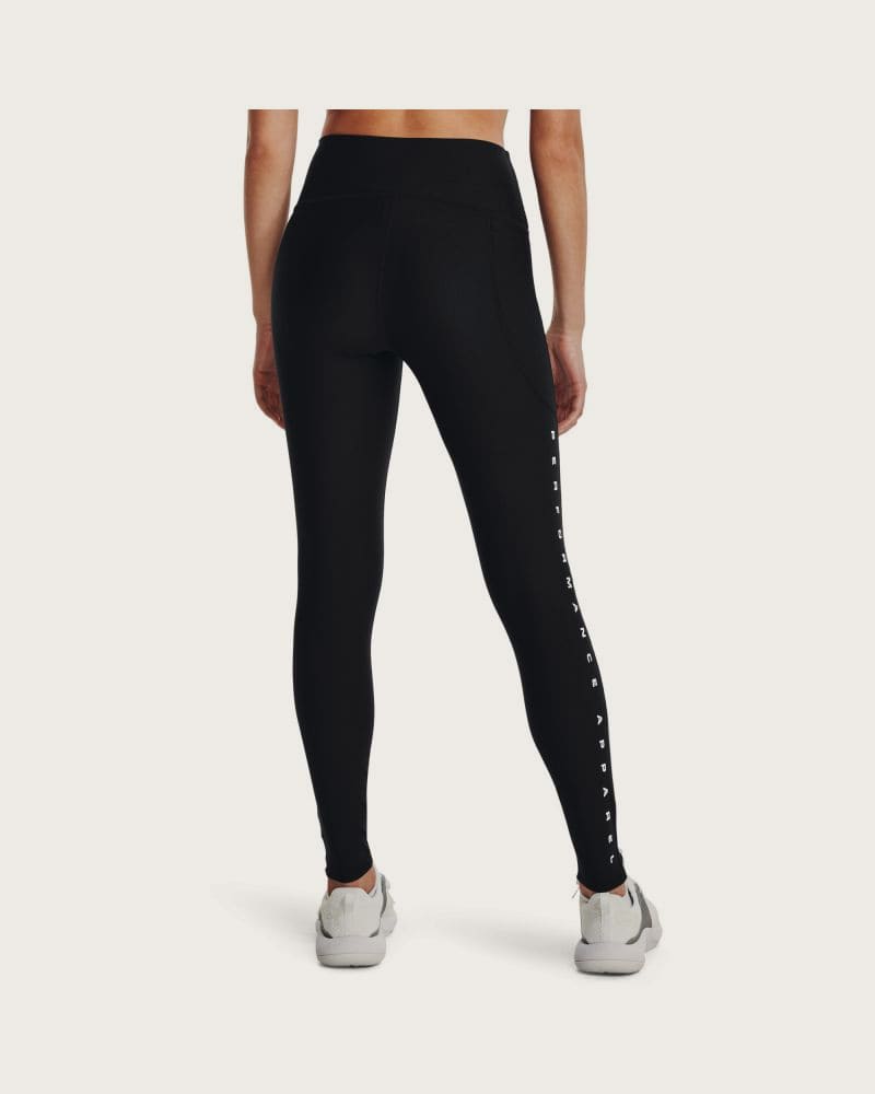 Dámske kompresné legíny UNDER ARMOUR Armour Branded Legging-BLK – fotka 3