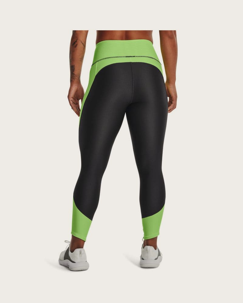 Dámske kompresné legíny UNDER ARMOUR HG Armour Ankle Leg NE-GRY – fotka 2
