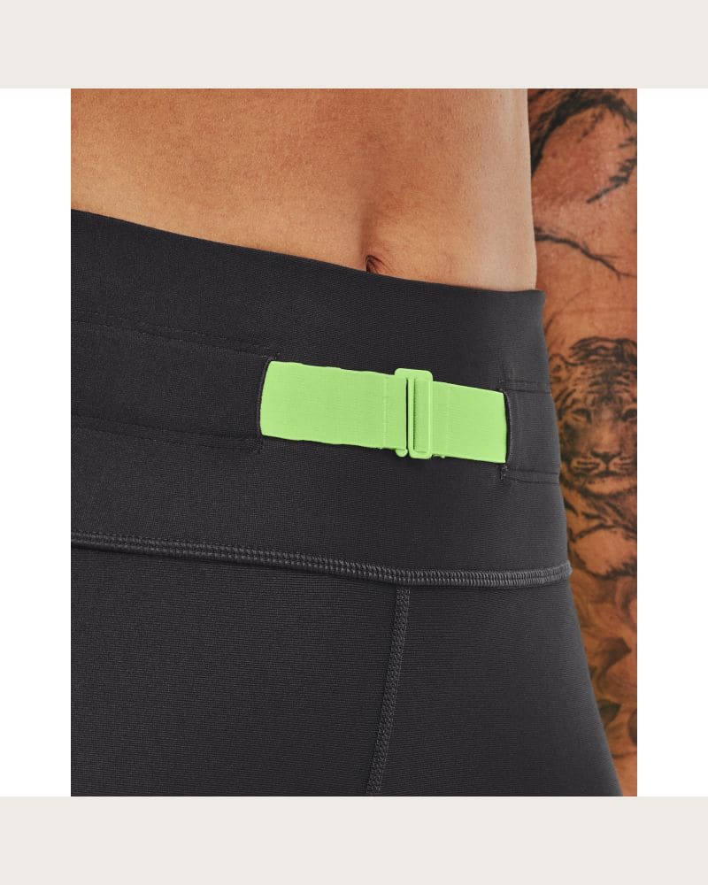 Dámske kompresné legíny UNDER ARMOUR HG Armour Ankle Leg NE-GRY – fotka 5