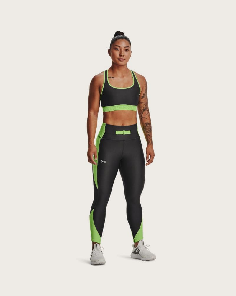 Dámske kompresné legíny UNDER ARMOUR HG Armour Ankle Leg NE-GRY – fotka 8
