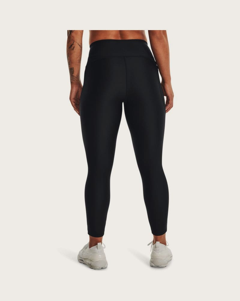 Dámske kompresné legíny UNDER ARMOUR HG Armour Taped Ankle Leg-BLK – fotka 2