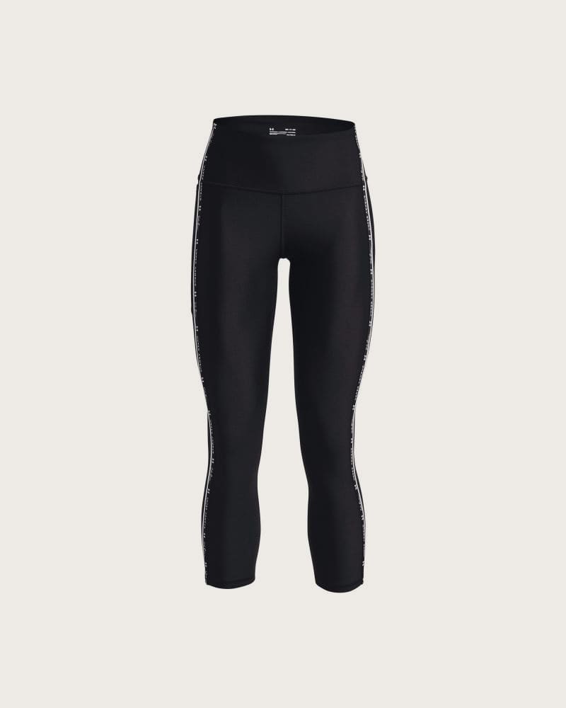 Dámske kompresné legíny UNDER ARMOUR HG Armour Taped Ankle Leg-BLK – fotka 5