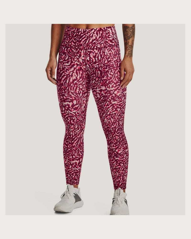 Dámske legíny UNDER ARMOUR Armour AOP Ankle Leg-PNK – fotka 2