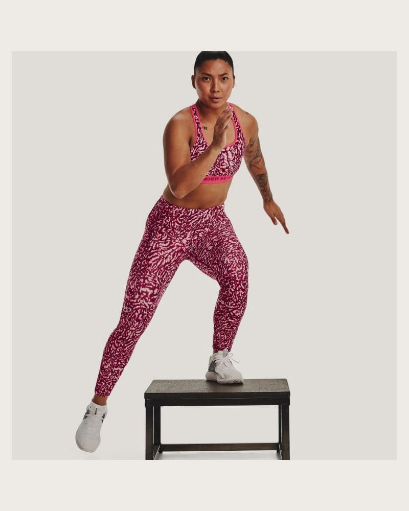 Dámske legíny UNDER ARMOUR Armour AOP Ankle Leg-PNK – fotka 8