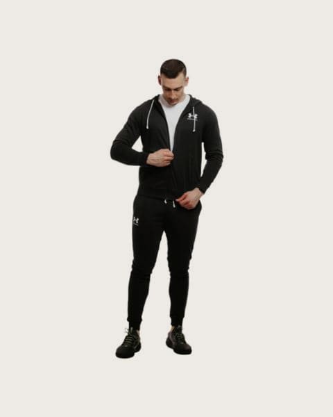 Pánska mikina so zipsom UNDER ARMOUR UA Rival Terry LC FZ
