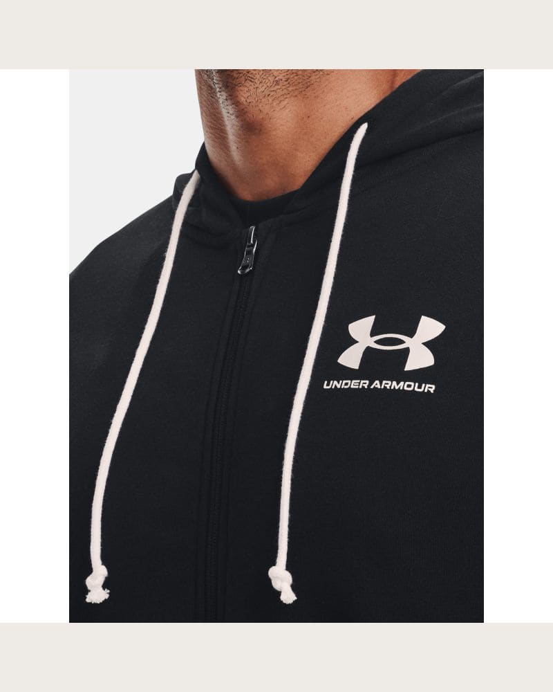 Pánska mikina so zipsom UNDER ARMOUR UA Rival Terry LC FZ – fotka 8