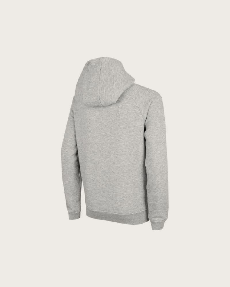 Dievčenská mikina s kapucňou 4F JUNIOR GIRLS SWEATSHIRT JBLD002-25M-GREY MELANGE – fotka 3