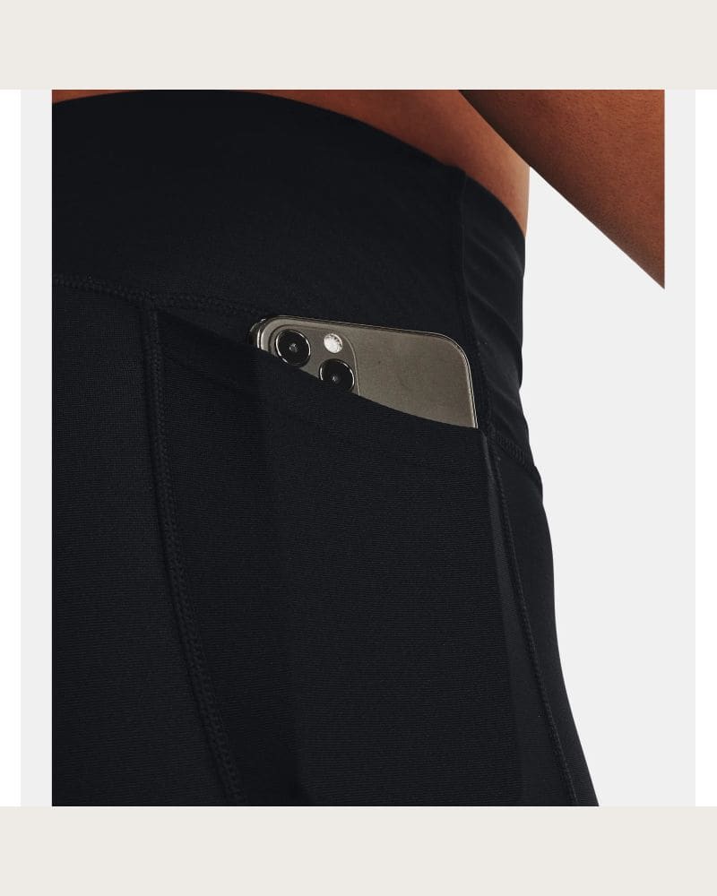 Dámske kompresné legíny UNDER ARMOUR Armour Branded Legging-BLK-1376327-001 – fotka 5