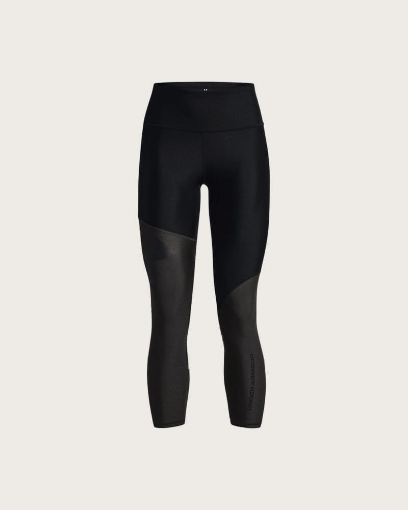 Dámske kompresné legíny UNDER ARMOUR Armour Colorblock Ankle Leg-BLK-1373936-001 – fotka 5