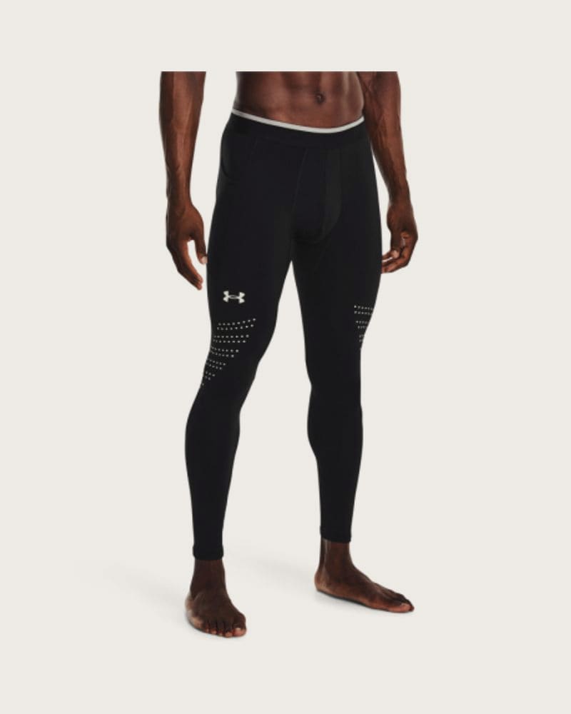 Pánske kompresné legíny UNDER ARMOUR UA ColdGear Armour Novelty Legging-BLK-1373833-001