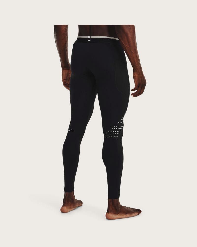 Pánske kompresné legíny UNDER ARMOUR UA ColdGear Armour Novelty Legging-BLK-1373833-001 – fotka 2