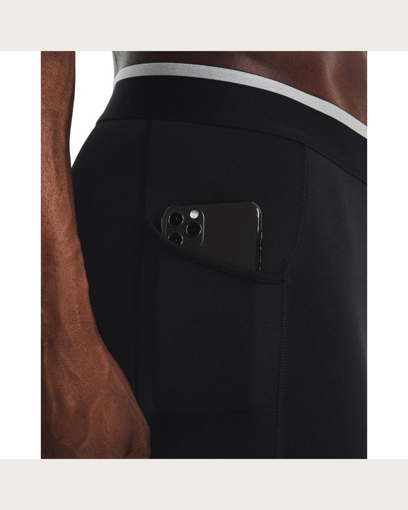 Pánske kompresné legíny UNDER ARMOUR UA ColdGear Armour Novelty Legging-BLK-1373833-001 – fotka 5