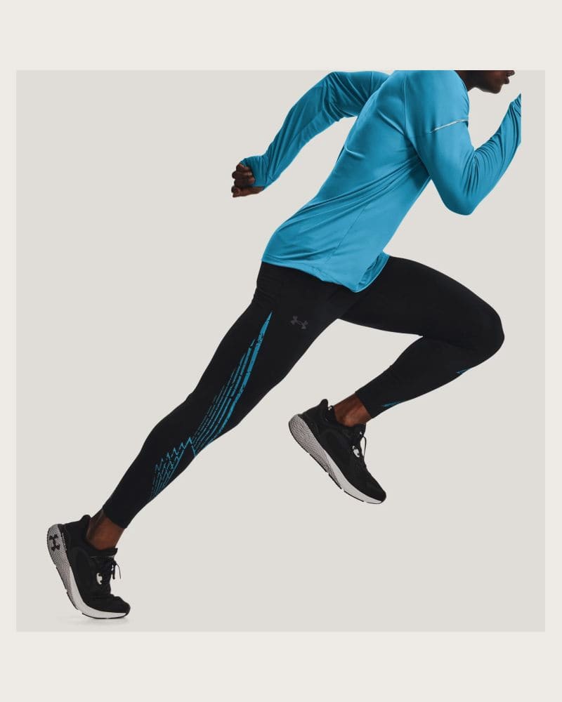 Pánske kompresné legíny UNDER ARMOUR UA FLY FAST 3.0 COLD TIGHT-BLK-1373440-001 – fotka 4