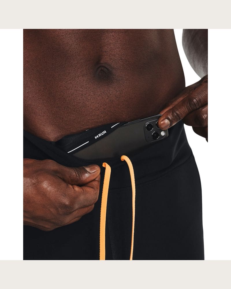 Pánske kompresné legíny UNDER ARMOUR UA SPEEDPOCKET TIGHT-BLK-1373310-001 – fotka 3
