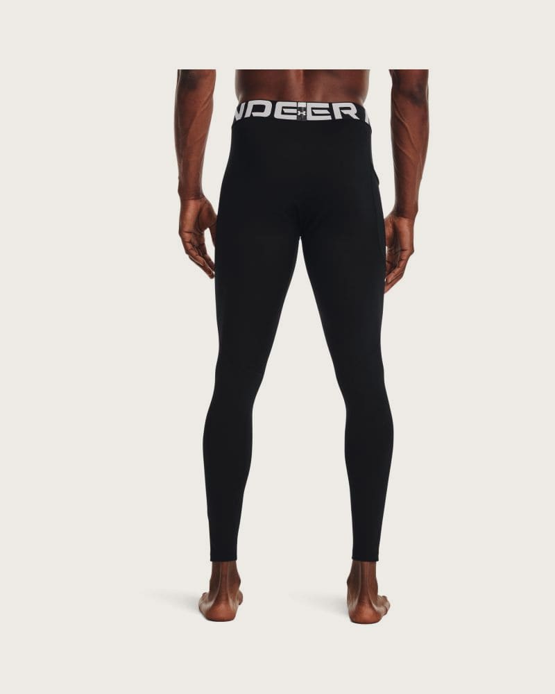 Pánske kompresné legíny UNDER ARMOUR UA ColdGear Armour Leggings-BLK-1366075-001 – fotka 2