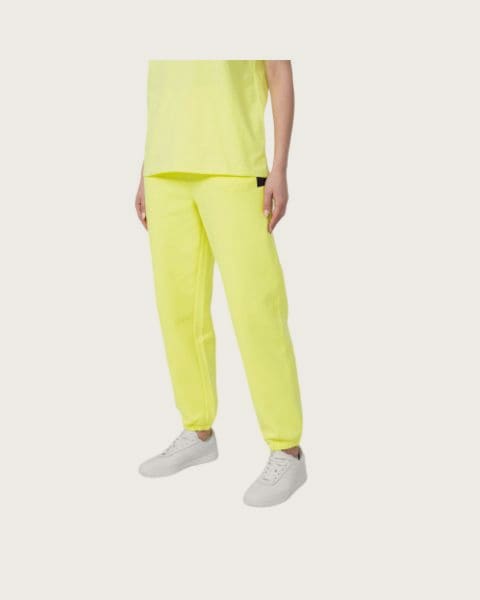 Dámske tepláky 4F WOMENS TROUSERS SPDD012-45S-CANARY GREEN