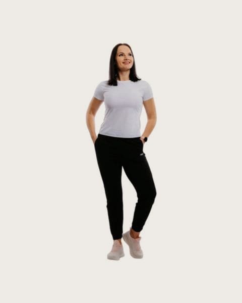 Dámske tepláky ANTA Knit Ankle Pants-862227315-1-SS22_Q2-Basic Black