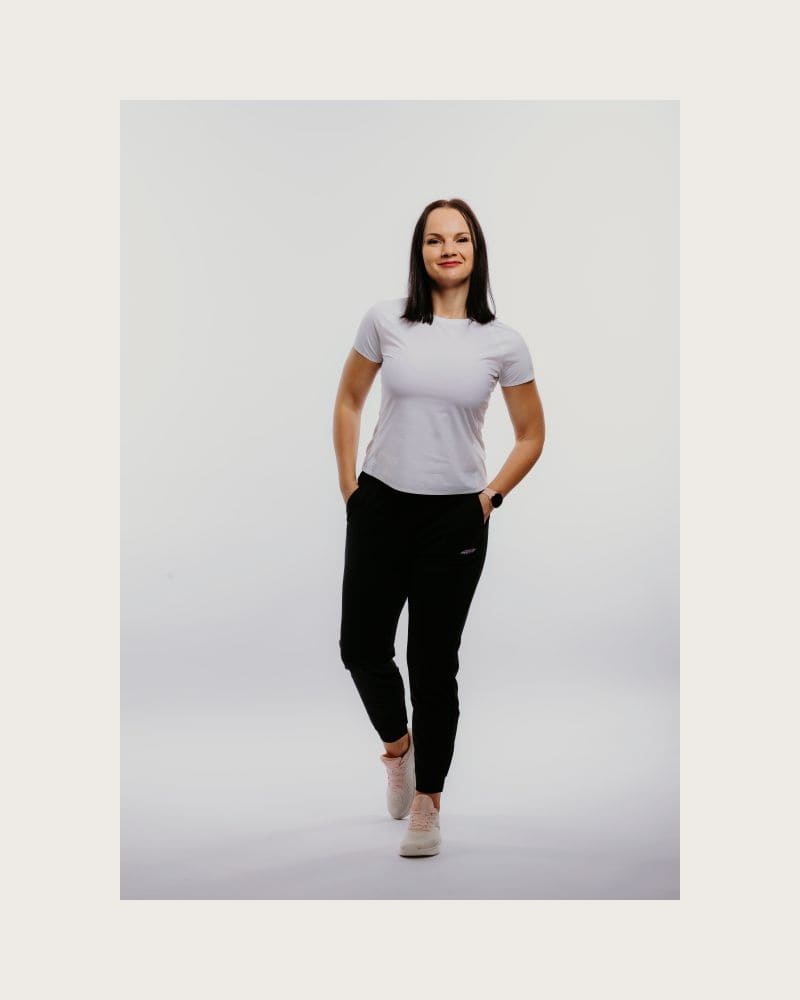 Dámske tepláky ANTA Knit Ankle Pants-862227315-1-SS22_Q2-Basic Black – fotka 3