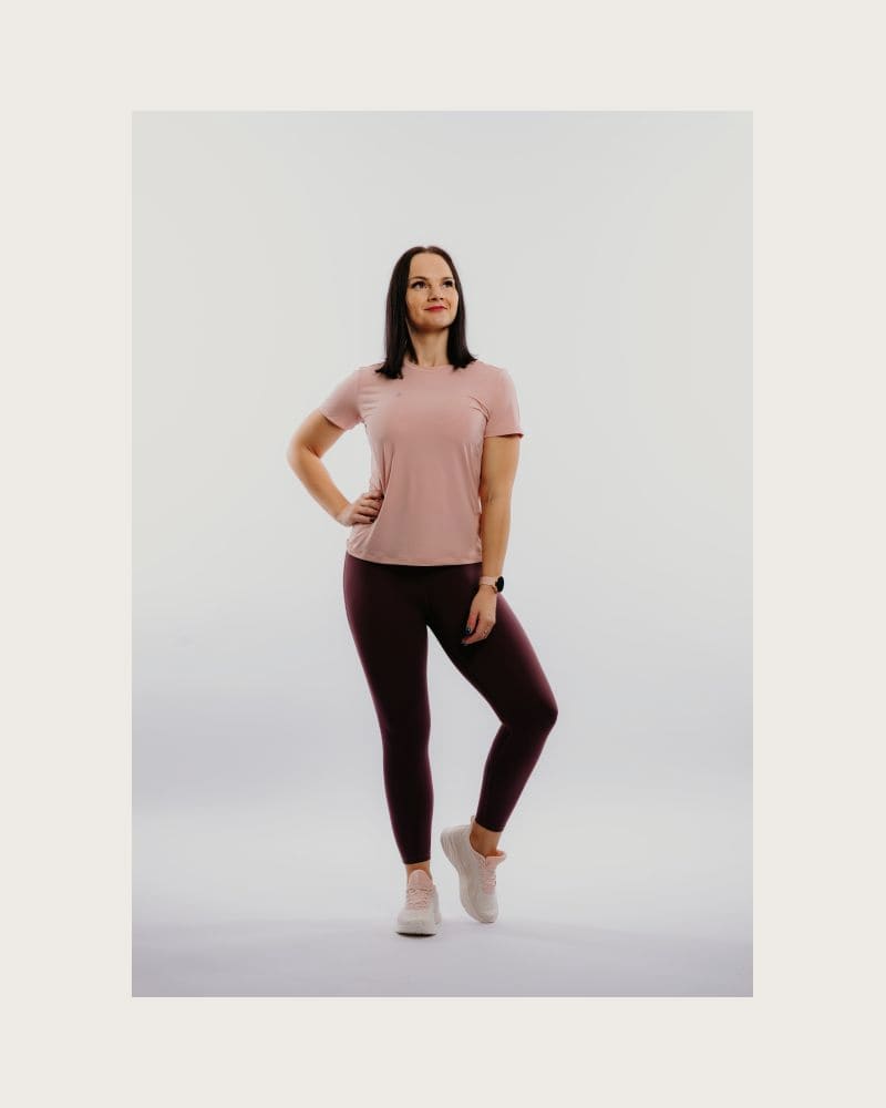 Dámske legíny ANTA Tight Crop-862227306-1-SS22_Q2-Purple – fotka 2