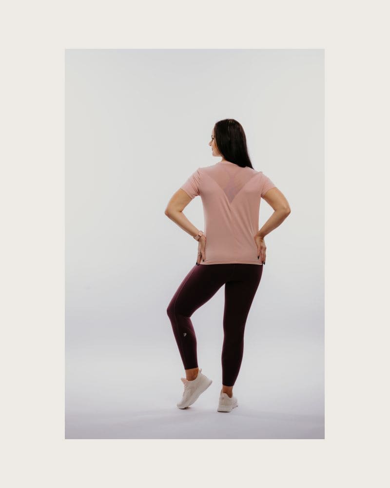 Dámske legíny ANTA Tight Crop-862227306-1-SS22_Q2-Purple – fotka 4