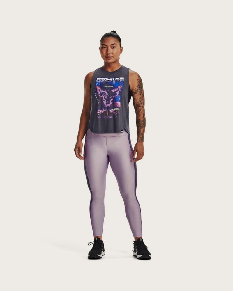 Dámske legíny UNDER ARMOUR HG Ankle Lg-PPL – fotka 4