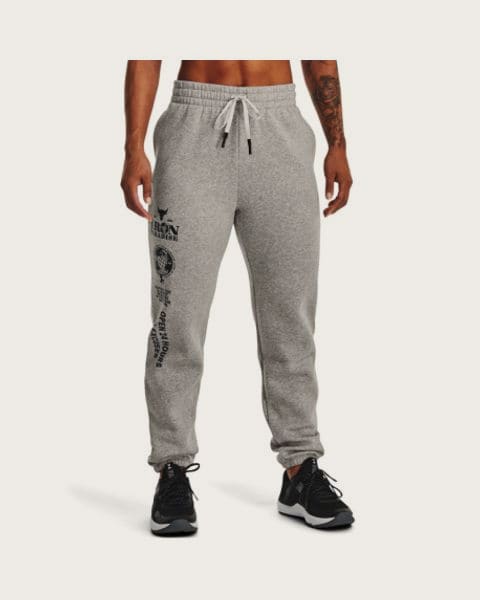 Dámske tepláky UNDER ARMOUR Hm Gym Flc Pant-GRY