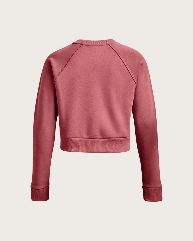 Dámska tréningová mikina UNDER ARMOUR Hm Gym Flc Crw-PNK – fotka 6