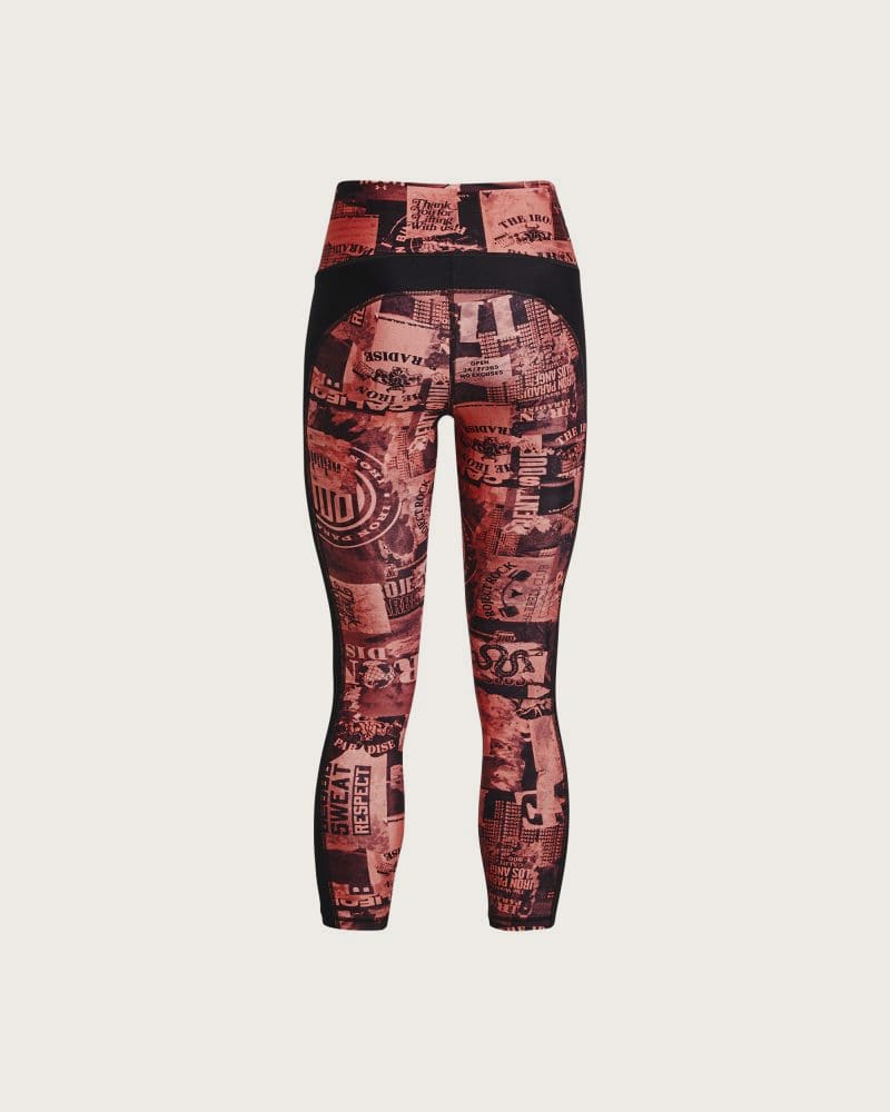 Dámske legíny UNDER ARMOUR HG Ankle Lg Print-PNK – fotka 6