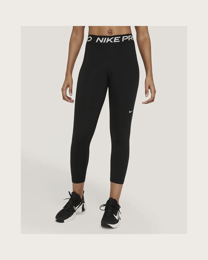Dámske legíny NIKE PRO W NP 365 TIGHT CROP-Black – fotka 2