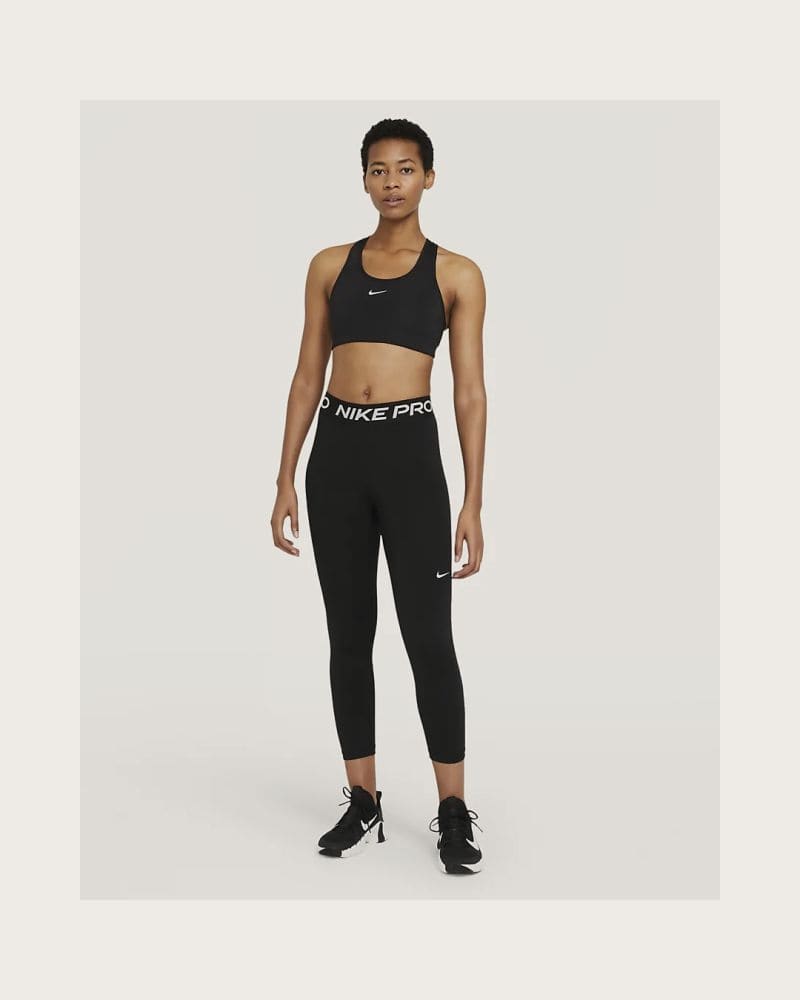 Dámske legíny NIKE PRO W NP 365 TIGHT CROP-Black – fotka 4