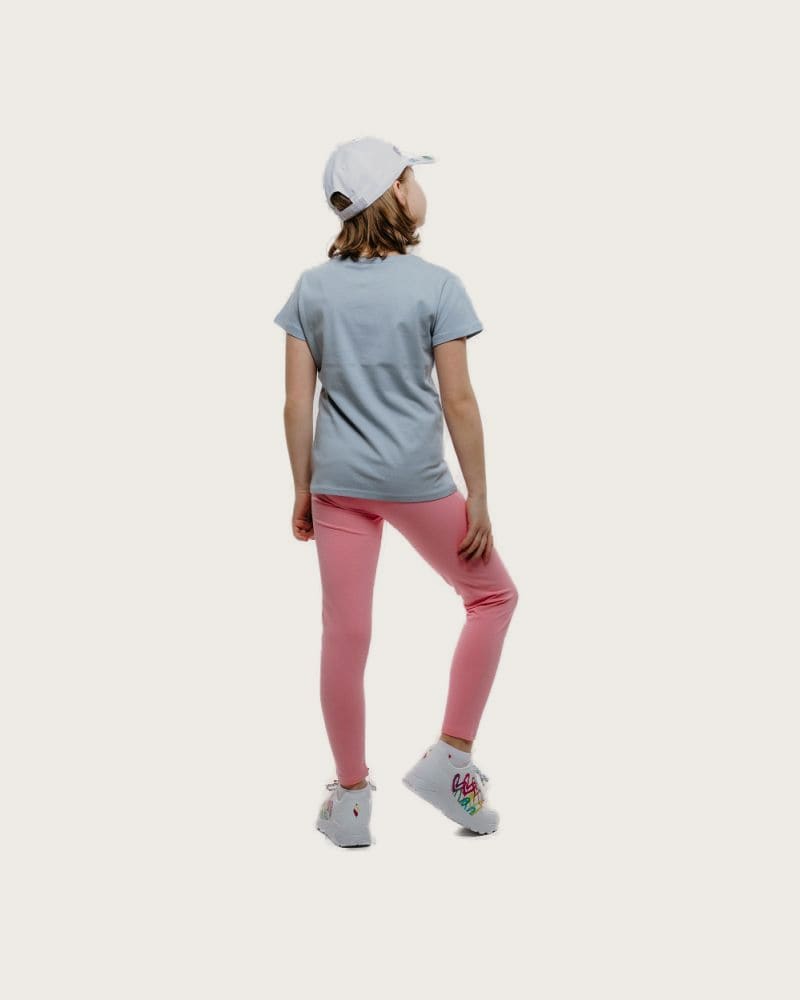 Dievčenské legíny 4F JUNIOR TIGHTS CAS F039-56S-LIGHT PINK – fotka 2
