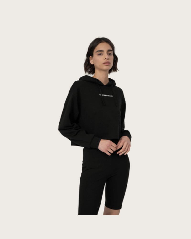 Dámska mikina s kapucňou 4F SWEATSHIRT F249-20S-DEEP BLACK