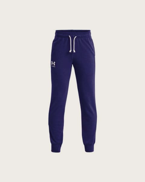 Chlapčenské tepláky UNDER ARMOUR UA Rival Terry Jogger-BLU