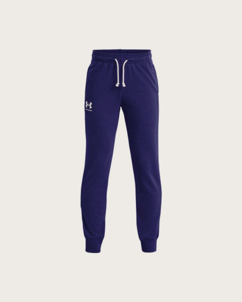Chlapčenské tepláky UNDER ARMOUR UA Rival Terry Jogger-BLU