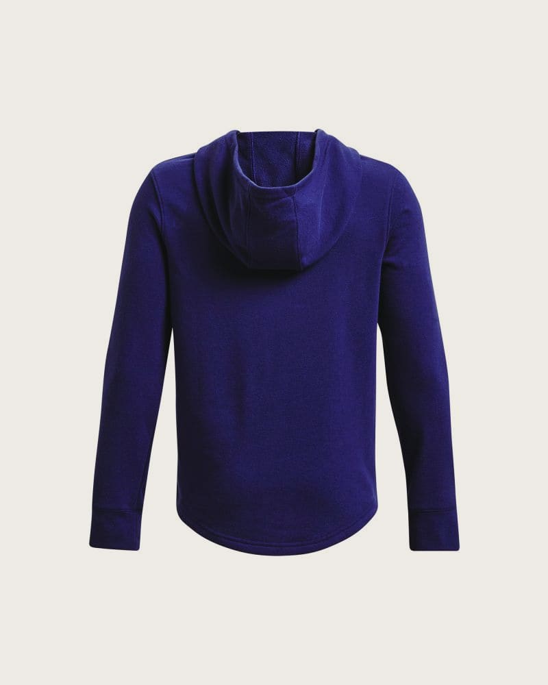 Chlapčenská mikina s kapucňou UNDER ARMOUR UA Rival Terry Hoodie-BLU – fotka 2