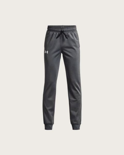 Chlapčenské tepláky UNDER ARMOUR UA BRAWLER 2.0 TAPERED PANTS-GRY